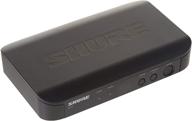 shure blx4 wireless receiver with quickscan, led indicator, xlr and 1/4" outputs - compatible with blx wireless systems (transmitter sold separately) logo
