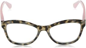 img 1 attached to 👓 Peepers by PeeperSpecs Women's Blue Light Reading Glasses: Stylish Soft Cat Eye Design with No Correction Eyewear