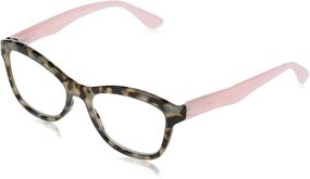 img 4 attached to 👓 Peepers by PeeperSpecs Women's Blue Light Reading Glasses: Stylish Soft Cat Eye Design with No Correction Eyewear