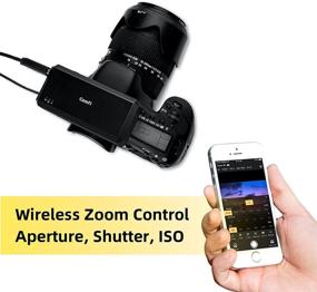 img 3 attached to 📸 CamFi CF102: Wireless Remote Controller for DSLR Cameras with High-Speed Photography, WiFi Transmission of Photos, Remote Zoom and Aperture Shutter Control