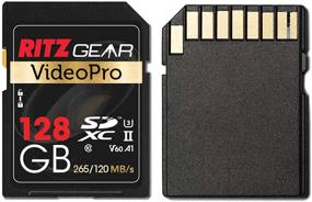 img 3 attached to 📷 Video Pro SD Card UHS-II 128GB SDXC Memory Card U3 V60 A1 - Extreme Performance for Advanced DSLR, 4K, 8K, 3D, Full HD Video, R/W Speeds of 265mb/s & 120mb/s