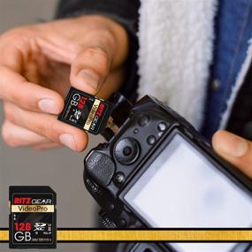 img 1 attached to 📷 Video Pro SD Card UHS-II 128GB SDXC Memory Card U3 V60 A1 - Extreme Performance for Advanced DSLR, 4K, 8K, 3D, Full HD Video, R/W Speeds of 265mb/s & 120mb/s
