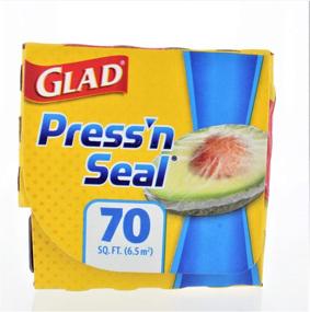 img 3 attached to 🍽️ Пленка для пищевых продуктов Glad Press'n Seal: Превосходная упаковка для свежего и безопасного хранения пищевых продуктов