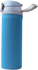 img 1 attached to 🧴 Protective Neoprene Water Bottle Sleeves: 10 Pack, Fits 12-18 oz Bottles - Insulated Cozy Cover (Multi-Color) - HRLORKC