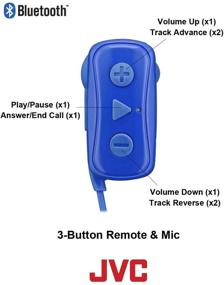 img 2 attached to JVC HAF250BTA Беспроводные наушники Bluetooth