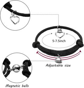 img 2 attached to PANTIDE Bracelets Attraction Relationship Adjustable