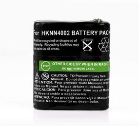 img 4 attached to 🔋 ExpertPower NiMh High Capacity Two-Way Radio Battery 3.6v 1650mAh for Motorola 56315 HKNN4002 HKNN4002A HKNN4002B KEBT-071-A KEBT-071-B KEBT-071-C KEBT-071D