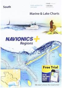 img 2 attached to 🌊 Navionics Plus Южные морские и озерные карты на SD/MSD для улучшенного поиска информации.