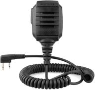 🔊 retevis ip54 waterproof speaker mic: compact walkie talkie microphone for baofeng, retevis, arcshell - 2 pin - compatible with bf-f8hp, uv-5r - ideal for rt21, rt22, h-777, rt68, rt27, rt1 (1 pack) logo