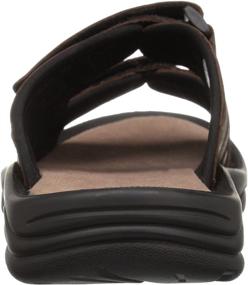 img 2 attached to Brown Slide Sandal for Men by Propet - Athletic Men's Shoes