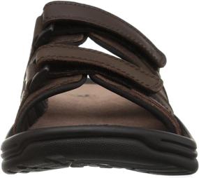 img 3 attached to Brown Slide Sandal for Men by Propet - Athletic Men's Shoes