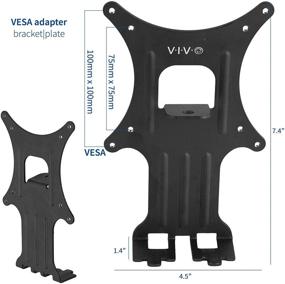 img 3 attached to 🖥️ Enhance Your HP Pavilion Monitor Setup with the VIVO Quick Attach VESA Adapter Plate Bracket MOUNT-HP23XW
