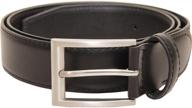 elevate your style with the vangelo classic dress belt in black логотип