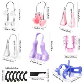 img 3 attached to 😷 Enhance Your Nose Shape with the 7-Piece Nose Lifting Shaper Clips Set - Silicone Nose Lifter Beauty Tools for Wide, Low, Curved, and Big Noses