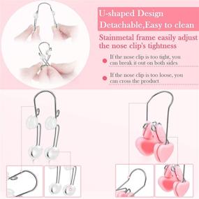 img 2 attached to 😷 Enhance Your Nose Shape with the 7-Piece Nose Lifting Shaper Clips Set - Silicone Nose Lifter Beauty Tools for Wide, Low, Curved, and Big Noses