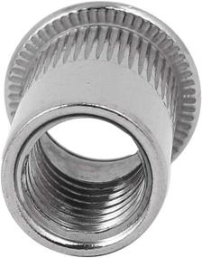 img 1 attached to 20PCS uxcell M12 x 1.75mm 304 Stainless Steel Knurled Blind Rivet Nut Insert Nutsert