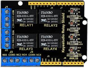 img 2 attached to KEYESTUDIO 4 Channel Relay Shield 5V: Arduino R3, ARM, PIC, AVR, STM32, Raspberry Pi Expansion Board