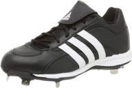 👟 adidas excelsior baseball black metsilver men's shoes: superior performance for the modern player logo