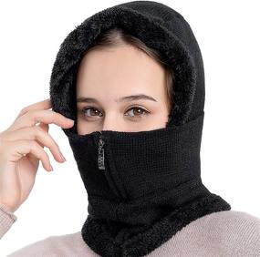 img 4 attached to QUEBEAR Balaclava Cycling Thermal Weather Outdoor Recreation in Outdoor Clothing