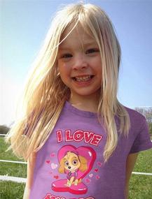 img 2 attached to Love Dad Paw Patrol Skye Girls' Clothing for Tops, Tees & Blouses