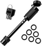 🔒 boyisen hitch receiver pin lock: secure anti-rattle set for class i-v hitches (5/8") logo