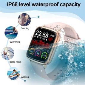 img 4 attached to CEGAR Waterproof Bluetooth Smartwatch Pedometer Cell Phones & Accessories