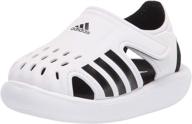 👶 adidas unisex baby water sandal super boys' shoes: the perfect sandals for little feet logo