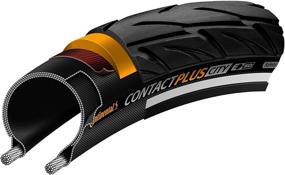 img 4 attached to 🚴 Continental Contact Plus City Bike Tyre: High-Performance, E-50 Reflex Black 28-inch (2019) – Perfect for Mountain Bikes!