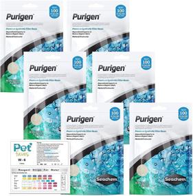 img 3 attached to 🐠 Seachem Purigen Organic Filtration Resin 100ml (6 Pack) - Top Pet-Preferred Aquarium Fish Tank Filter Media for Both Freshwater & Saltwater, Plus Bonus Water Test Strips Included