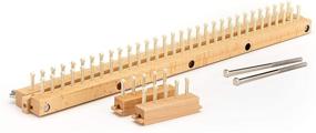img 2 attached to 🧶 Authentic Knitting Board KB6492: Premium 5/8" Gauge Knitting Loom for Professional Results