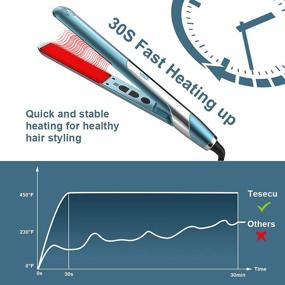 img 1 attached to Straightener Heat Resistance Hairstyles Temperature Settings