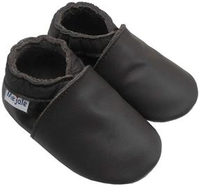 img 1 attached to 👶 Mejale Baby Leather Shoes: Soft Sole Moccasins for Infant Boys & Girls