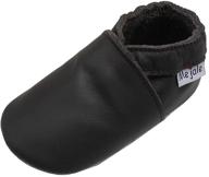 👶 mejale baby leather shoes: soft sole moccasins for infant boys & girls logo