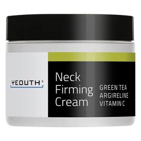 img 4 attached to 🦃 YEOUTH Neck Cream for Firming and Anti-Aging Wrinkle Moisturizer – Skin Tightening, Double Chin and Turkey Neck Tightener with Green Tea, Argireline, and Vitamin C – 2oz