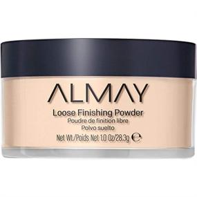 img 4 attached to 🌿 Almay Loose Finishing Powder - Natural Mattifying Makeup Setting Powder, Hypoallergenic & Cruelty-Free, Fragrance-Free, Dermatologist Tested - Shade 100 Light, 1 oz