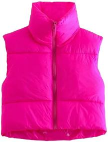 img 2 attached to KEOMUD Womens Lightweight Sleeveless Outerwear Women's Clothing in Coats, Jackets & Vests