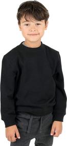 img 4 attached to 👕 Leveret Kids & Toddler Sweatshirt - Boys Girls Long Sleeve Shirt - Assorted Colors (Size 2-14 Years)