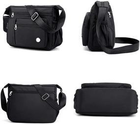 img 1 attached to Waterproof Nylon Shoulder Crossbody Bags Women's Handbags & Wallets