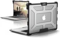 🔒 urban armor gear uag macbook pro 15-inch with touch bar (2016-2019) rugged ice case - military drop tested protection logo