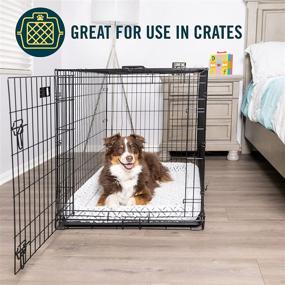 img 1 attached to 🐾 OurPets Bolster Mat Dog Bed & Crate Mat: Plush, Nonslip, Washable Dog Bed for Small, Medium, Large, XL, and XXL Dogs – Doubles as a Calming Dog Bed and Great Dog Crate Mat