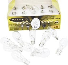 img 2 attached to 💡 Diximus - 12V 18W Low Voltage T5 T10 Landscape Bulb - Landscape Light Bulbs - Low Voltage Landscape Light Bulbs Incandescent - Pack of 10