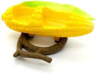 🐦 convenient & versatile mrli pet birds feeder bowl: ideal for small parrots, cockatiels, conure, hamsters, and more! logo