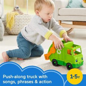 img 3 attached to 🚮 Fisher Price Recycling Push Along: An Engaging Toy for Toddlers and Preschoolers