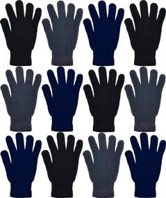 img 2 attached to 🧥 Wholesale Assorted Men's Accessories and Stretchy Winter Gloves & Mittens