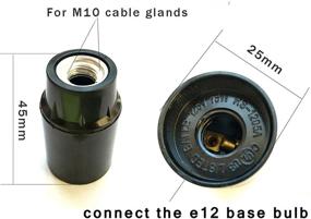 img 2 attached to Candelabra TWDRTDD Keyless Phenolic Candelabra