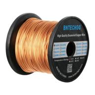 🔌 bntechgo 16 awg magnet wire: premium enameled copper wire for efficient magnet winding - 3 inches logo
