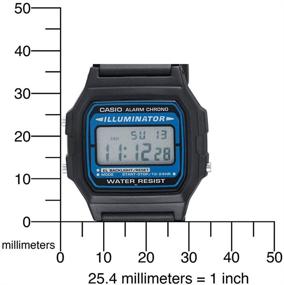 img 1 attached to Casio F105W 1A Illuminator Watch