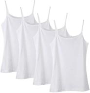 anktry camisole undershirts: ultimate comfort and breathability for girls' tops, tees & blouses logo