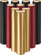 🍾 pvc heat shrink capsules: premium wine shrink wrap for wine cellars and home use - set of 200, 3 color options logo