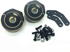 img 3 attached to Улучшите производительность с руками рулевого управления Treal Brass Front Steering Blocks Knuckles для Element Enduro Sendero и Trailrunner IFS (черные, 2 штуки)